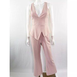 Women's Sleeveless Jumpsuit in Blush